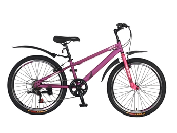 Велосипед Veltory 24V-4004 фиолетовый