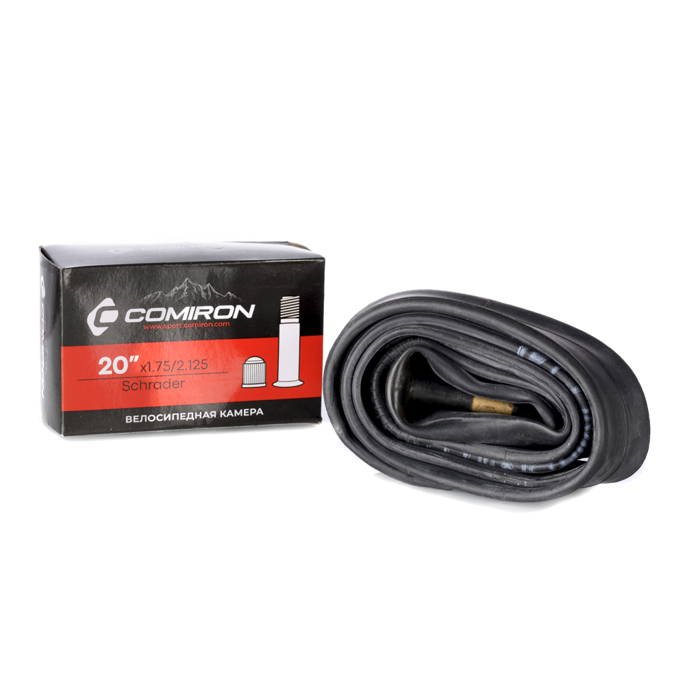 Камера для велосипеда бутиловая 20 X1.75/2.125 Schrader 45mm 175g