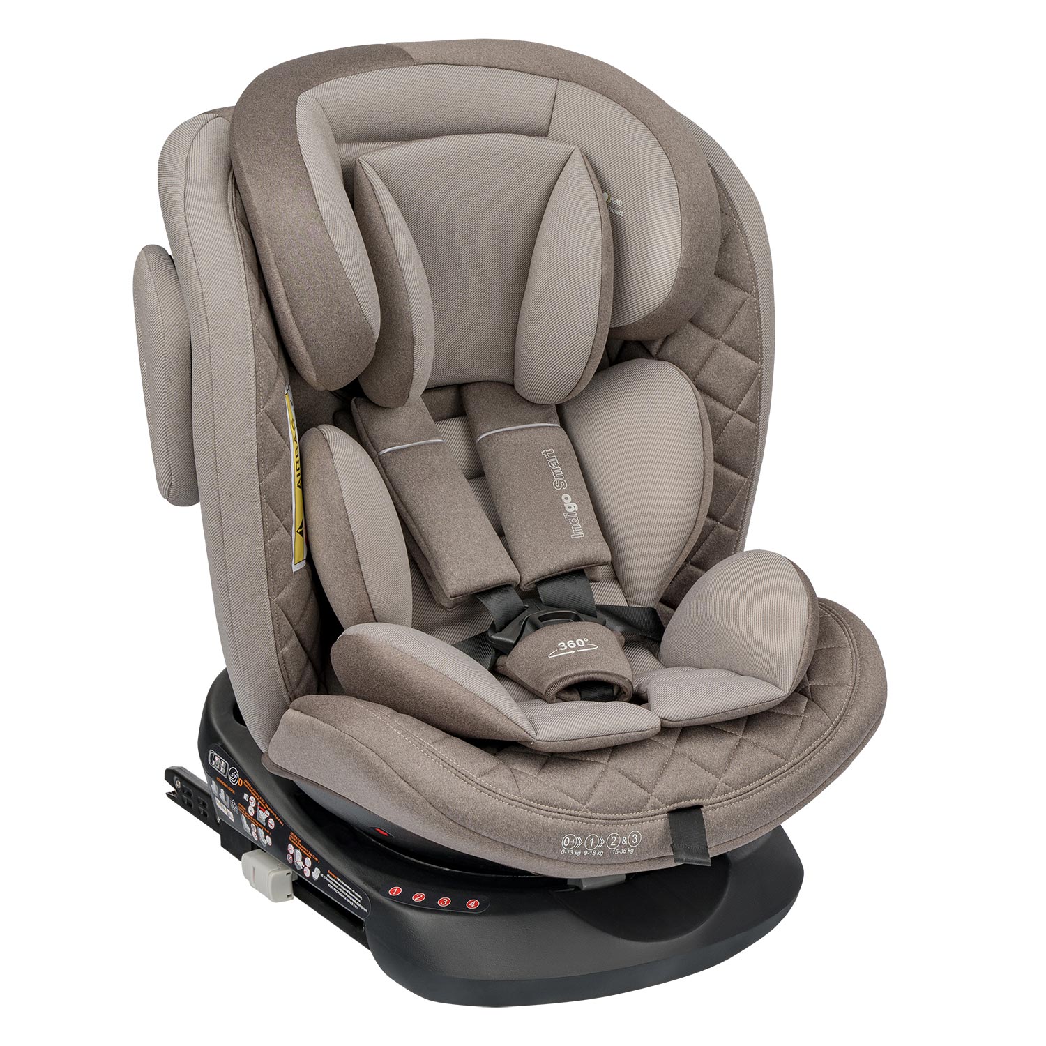 Автокресло Indigo SMART Isofix 0-36 кг