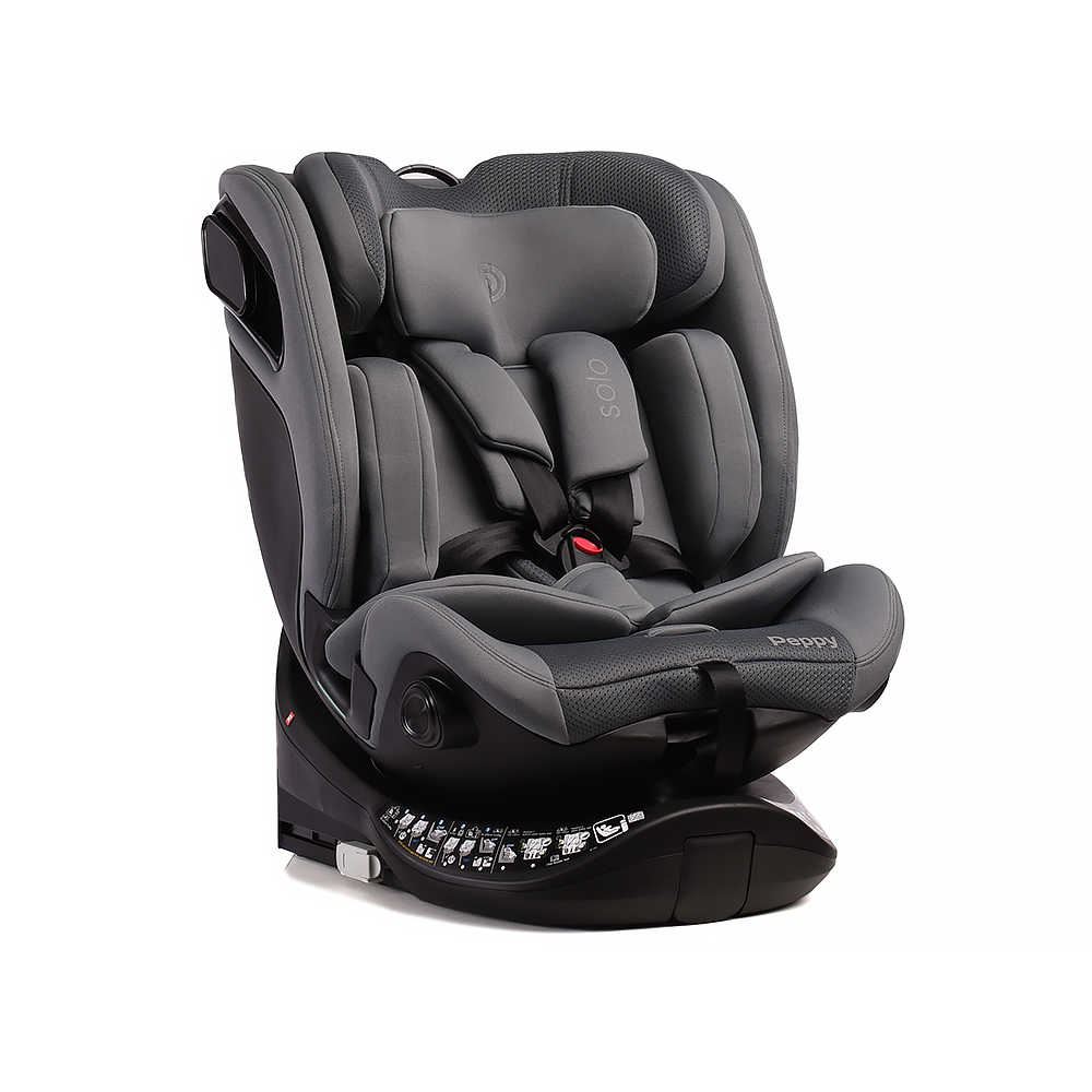 Автокресло Peppy Solo Grey 0-36 I-Size 40-150 см