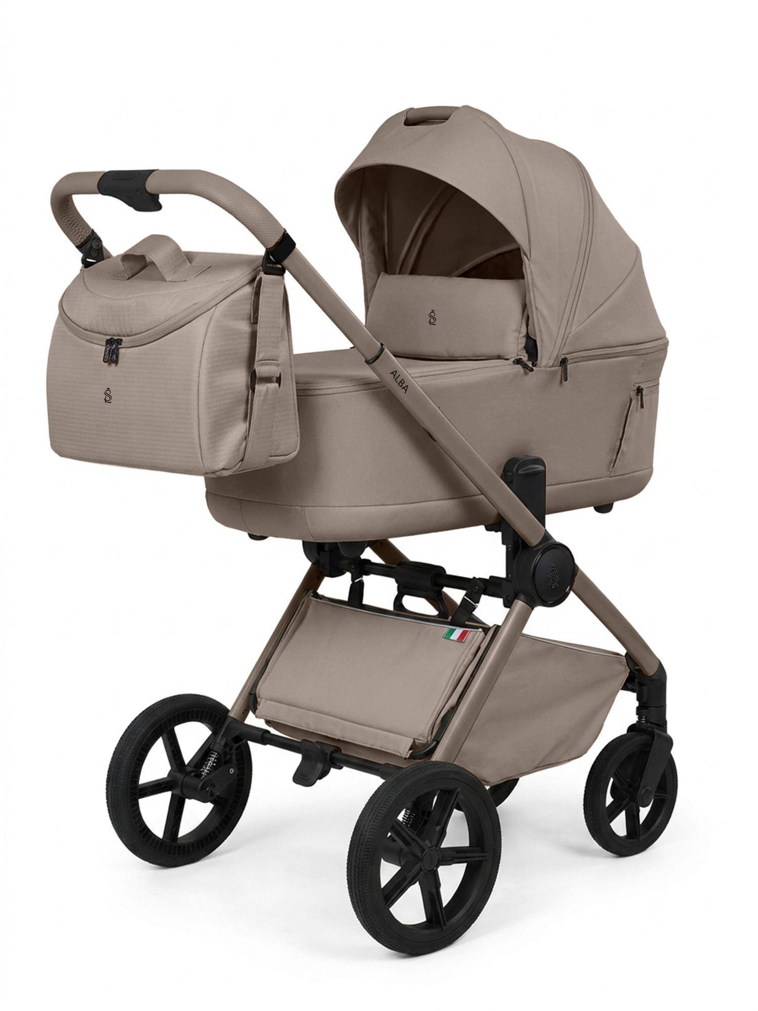 Коляска Sweet baby Alba 2в1 Beige