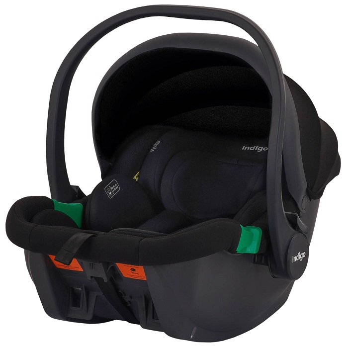 Автокресло Indigo MINKY I-SIZE 0+ (40-87см) черный