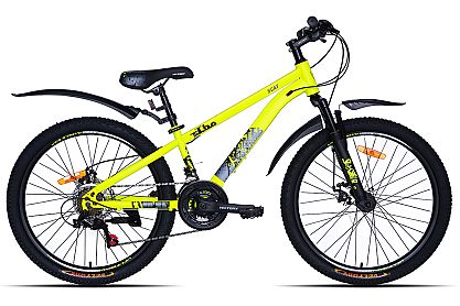 Велосипед Veltory 24D-4008 желтый