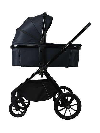 Коляска Sweet baby Verde 3в1 Blue (Black Glossy)