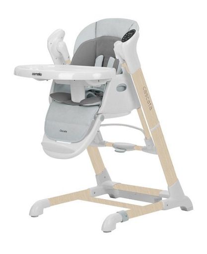 Стульчик для кормления Carrello Cascata Ash Grey Wooden